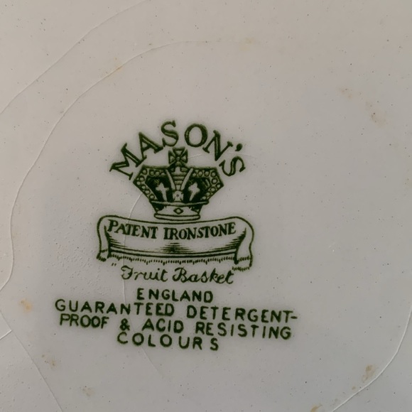 Mason Ironstone Transferwear Plate - Picture 3 of 4